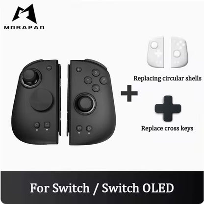 MOBAPAD M6 Gemini Bluetooth Wireless Gaming Controller with Sensing Joystick Gamepad for Nintendo Switch / Switch OLED