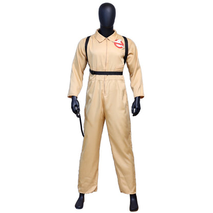 Adult Ghostbusters Cosplay Costumes with Backpack Performance Clothes Dance Drama ToolsChristmas Gift Carnival Theme Party