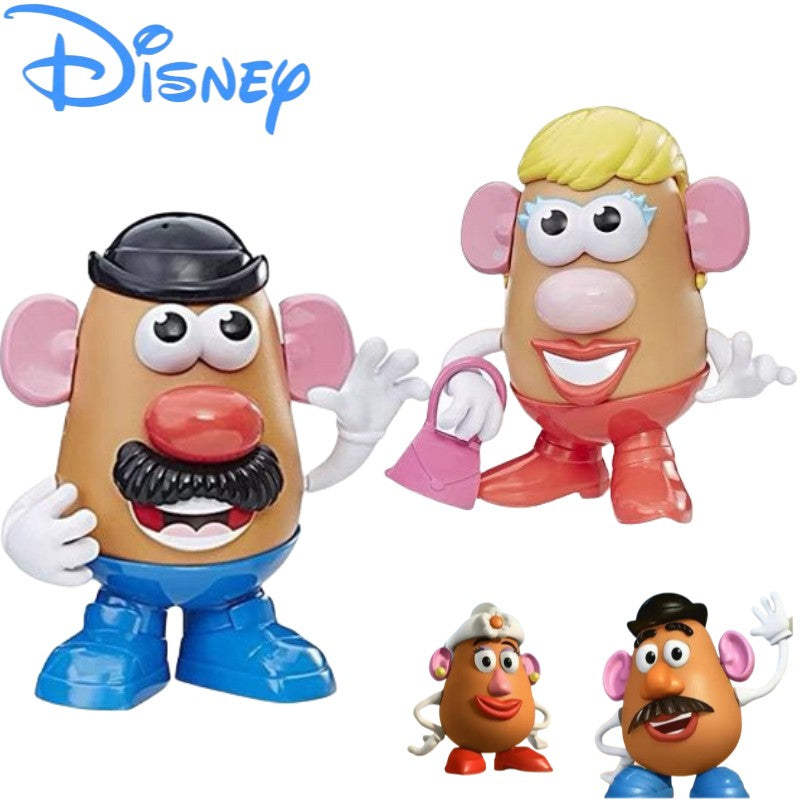 Disney Toy Story Sr. Cabeça de Batata Q Edição Modelo Figura Desenho Animado Criativo de Alto Valor Ornamentos de Mesa de Computador Fofos Presente de Aniversário