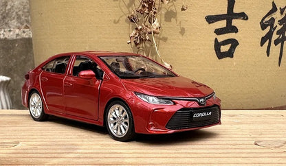 1:43 Corolla Liga Carro Modelo Diecasts & Veículos de Brinquedo Modelo de Escala Em Miniatura Para Crianças Coleção Enfeites Presentes de Aniversário