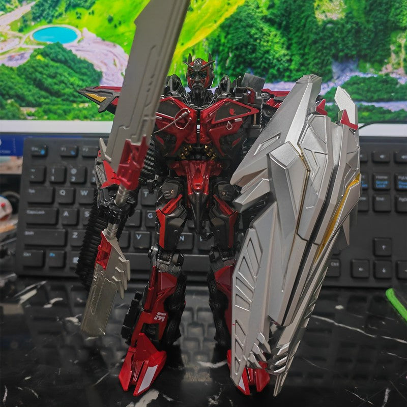 EM ESTOQUE NOVO BAIWEI 18CM Brinquedos de Transformação TW-1024 KO SS Filme Robô Pintado Anime Action Figure Modelo de Carro Presente para Crianças TW-1032