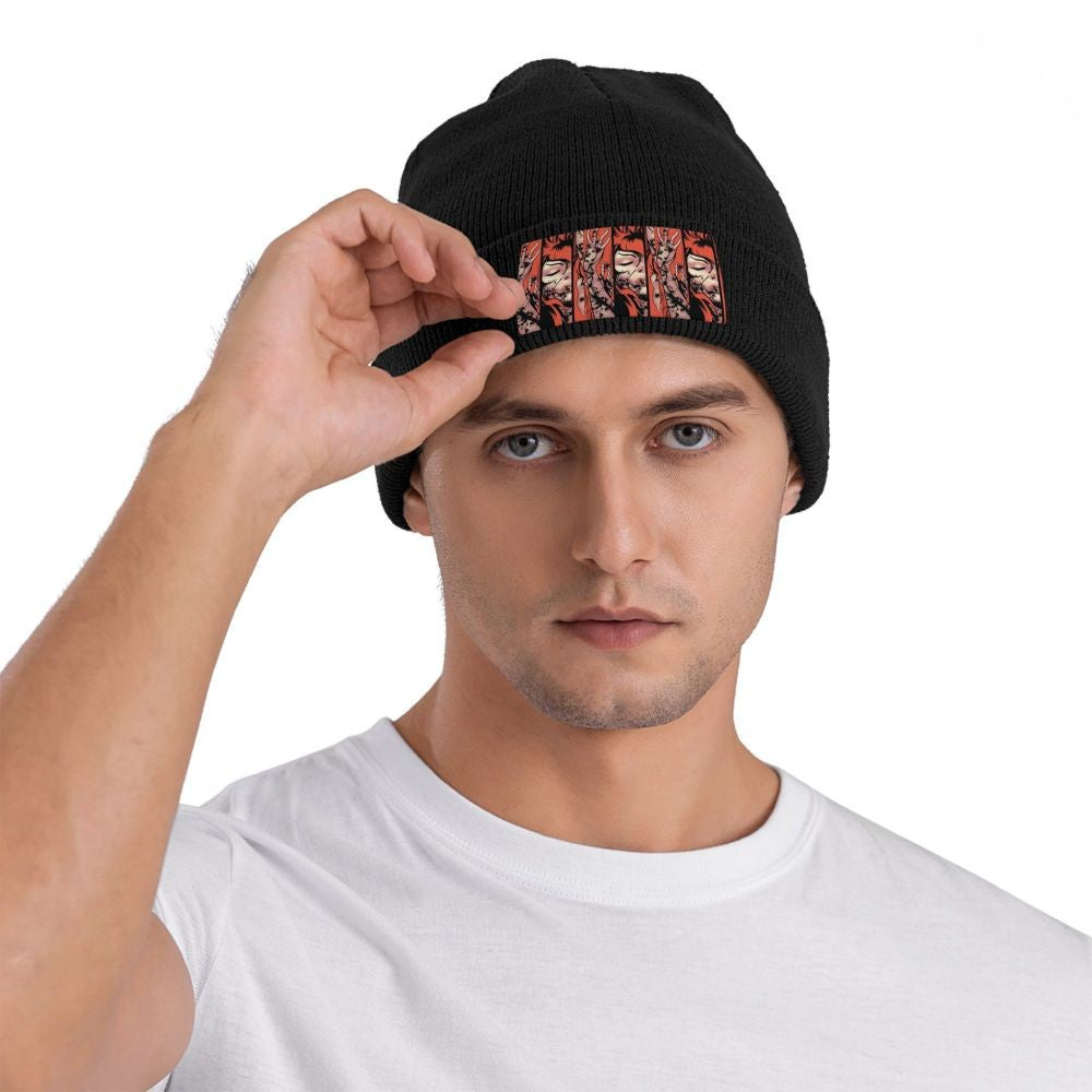Custom Black Widow Beanie Cap Unisex Winter Warm Bonnet Femme Knitting Hats Cool Outdoor Ski Skullies Beanies Hats For Men Women