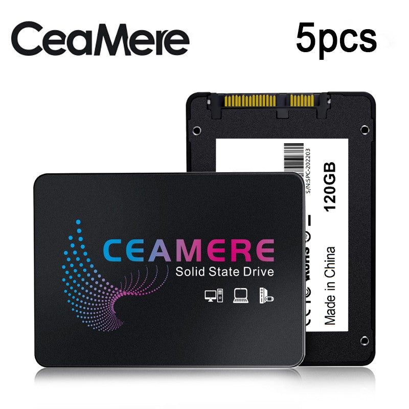 CeaMere 10-5PCS 2.5 SSD 480GB 512GB 1TB 120GB 240GB 256GB Disco Rígido Interno de Estado Sólido para Computador Grátis