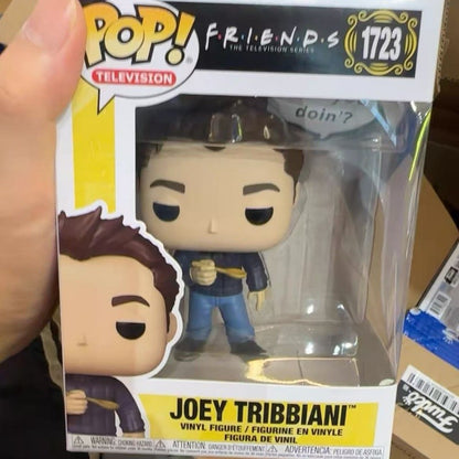 Friends Genuíno Funko Pop Action Doll Modelo Oey Tribbiani Rachel Green Joey Tribbiani Bonecas de Escultura em Vinil Presente para Fãs de TV