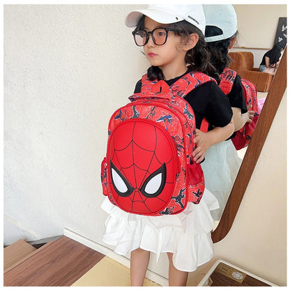 Mochila Infantil Escolar Homem-Aranha da Marvel, Bonita, Leve, Ergonômica, para Meninos e Meninas do Jardim de Infância