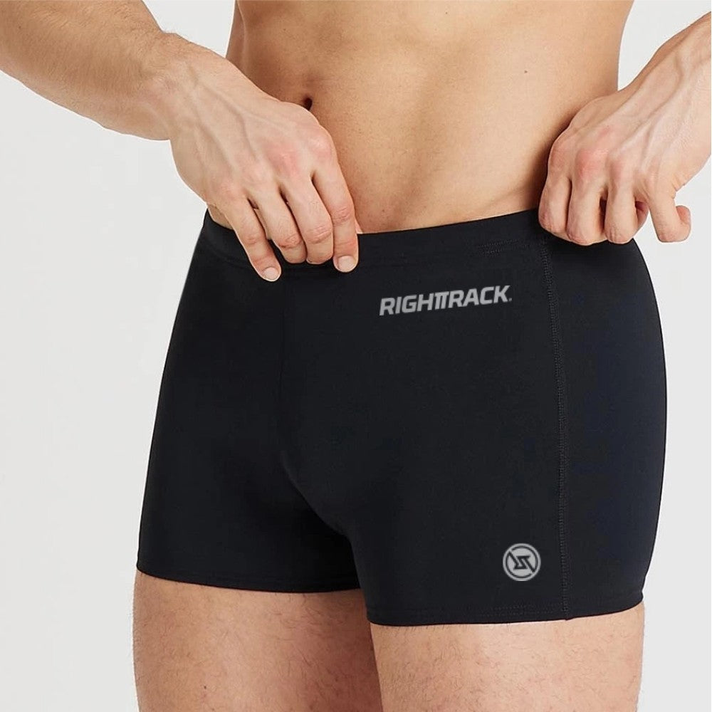 Men's Short Sleeve Surf Tee Arch Wave RIGHTTRACK Performance Tight-fitting Swimwear UPF 50+ Rashguard Vacation Beachwear