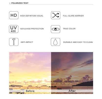 KINGSEVEN New Photochromic Sunglasses Men Chameleon Polarized Pilot Sun Glasses Driving Square Eyewear Men's Sun Glasses Male