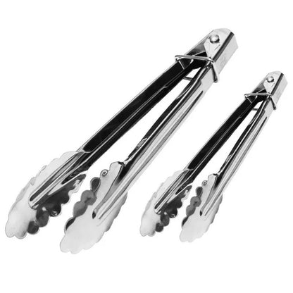 Pinça de Aço Inoxidável para Cozinha Utensílios Domésticos Utensílios de Cozinha Churrasco Acessórios de Grelhador Pão para Buffet