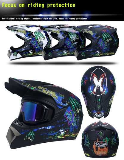 Capacete de motocicleta infantil, capacete off-road, bicicleta downhill AM DH, capacete cross, capacete motocross, casco