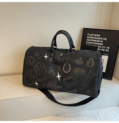 Oxford Travel Bag Handbags Large Capacity Carry On Luggage Bags Men Women Shoulder Outdoor Tote Weekend Waterproof Sport Gym Ba