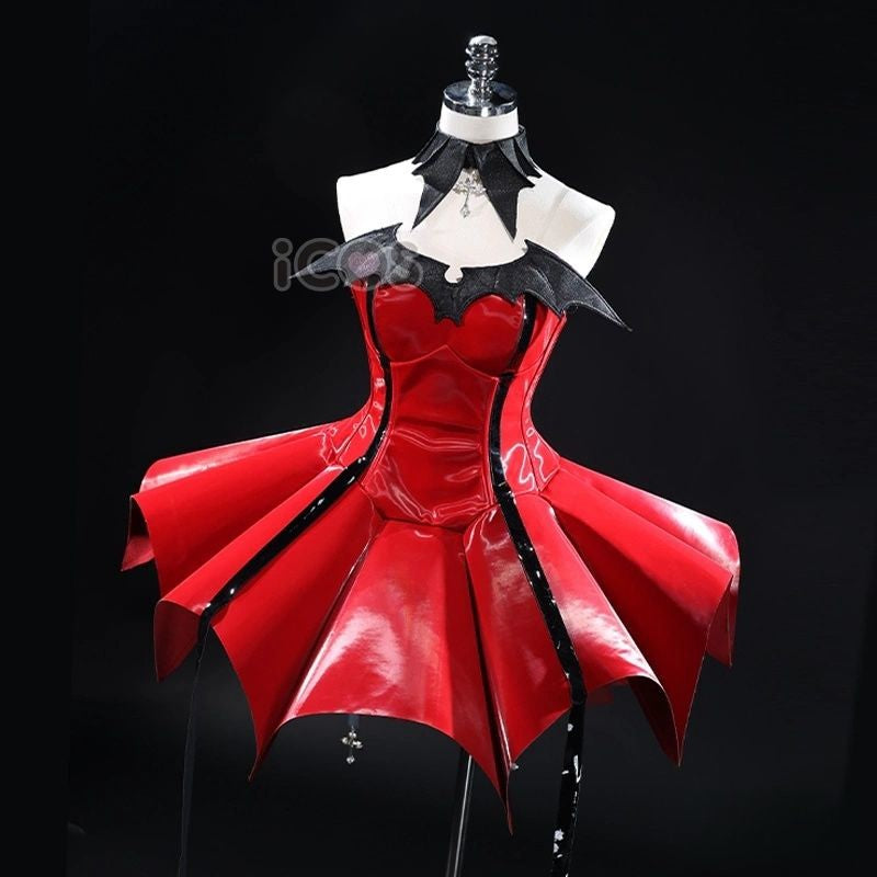 Utau Tsukiyomi Devil Costume Shugo Chara Cosplay Costume Full Set Anime Halloween Party Carnival Stage Performance Show