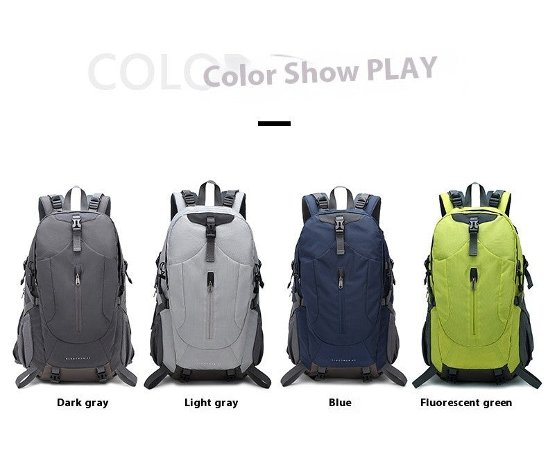 Mochila de Caminhada 40L para Acampamento ao ar livre, Escalada, Viagem, Bolsa para Computador, Masculina e Feminina, Mochilas Esportivas de Grande Capacidade