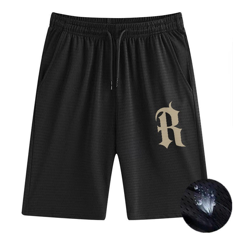 Men Shorts Summer Quick-drying sweatpants Loose Mesh Casual Shorts Breathable Pants Basketball shorts Beach Short men Gym shorts