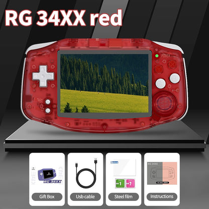 Anbernic RG34XX Handheld Game Console 3.4 inch IPS 720*480 Screen Linux System HDMI Compatible 3500 mAh Video Game Console