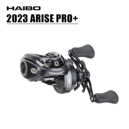 Haibo 25/23 NEW ARISE AIR/ELITE AMC+ Carretilha De Pesca Baitcasting Manivela De Fibra De Carbono 11B+1RB Long Casting