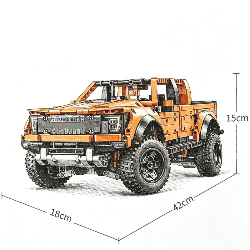 NEW Technical Upgrade Version Model Building Blocks MOC Bricks Assembly Christmas Gifts Toys for Children Adults Fast Shipping