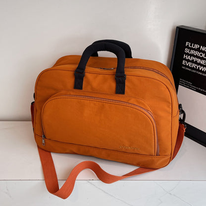 Large-Capacity Short-Distance Travel Bag for Women, Foldable Business Trip Luggage Storage Bag, Lightweight Travel Handbag for Men, Fashionable Yoga Bag for Sports