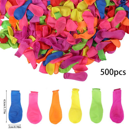 500pcs Funny Water Bombs Balloon Kids Summer Outdoor Beach Toy Games Birthday Party Decoration Favors Mini Filling Water Balloon