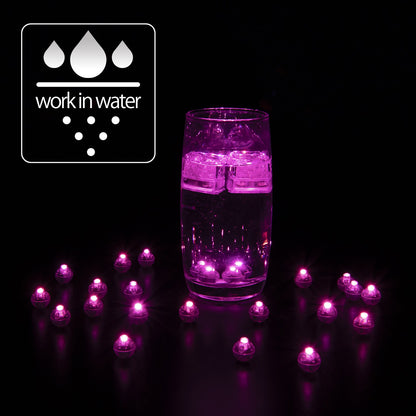 50/100/150/200/300pcs Tumbler Round Ball Light Balloon LED Flash Luminous Lamps Lantern Light for Wedding Party Birthday Decor