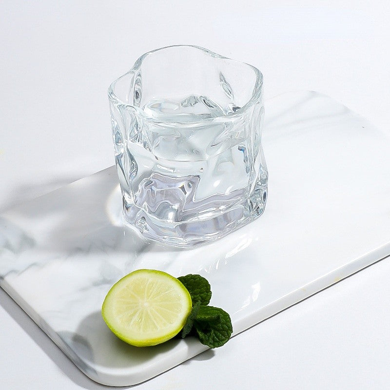 Copo de uísque cinza-fumaça 190ml, copo Old Fashioned de base pesada, conjunto de presente para bar, caneca de cerveja de cristal, direto da fábrica