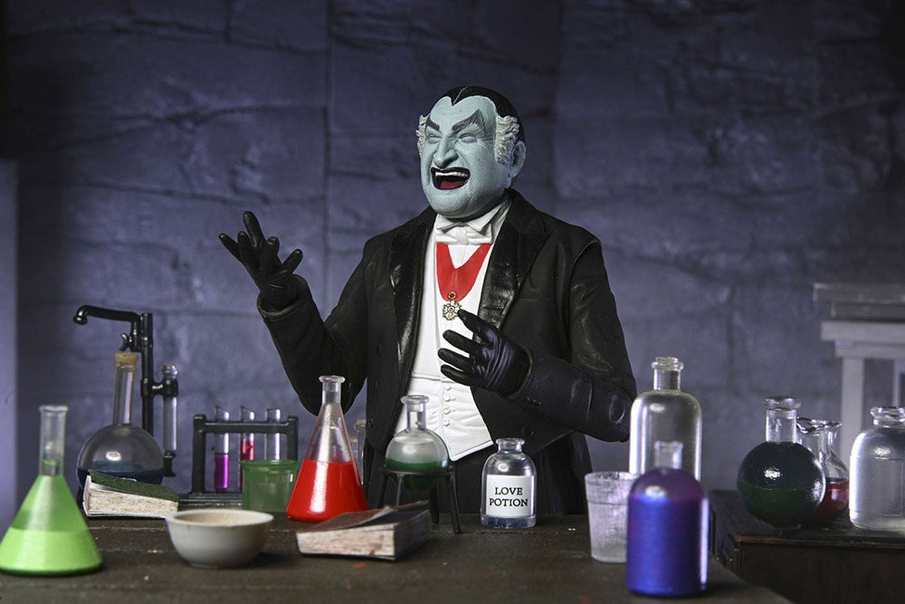 NECA 56090 56089 The Munsters TV Series Grandpa Munster Herman Munster Ultimate Action Figure