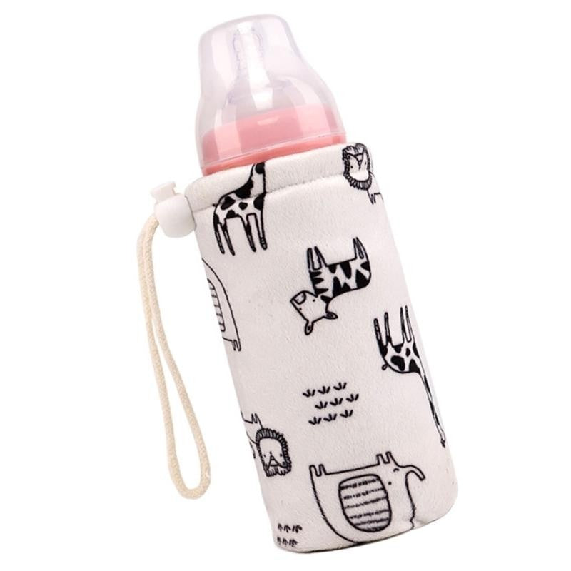 J15U Baby Bottle Bag for Pram Travel Outdoor Baby Feeding Bottle Holder Washable Bottle Thermal Milk Bottle Warmer
