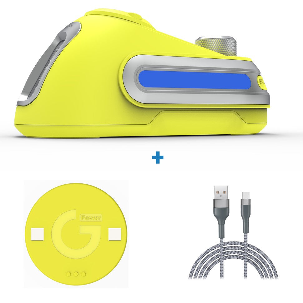 Base de carregamento sem fio Fanxoo G-Power para mouse Logitech G502 G502X Plus GPW G903 com luz RGB e botão de controle de volume do computador