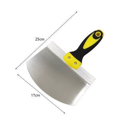 Espátula de Aço Inoxidável para Massa de Parede, Colher de Pedreiro para Gesso, Pá para Cinzas em Arco, Alimentador de Tinta, Lâmina de Raspador de Enchimento, Ferramentas de Construção