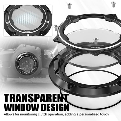 For Harley Dyna Street Bob FXDB 2006-2013 Derby Cover Clutch Cover Super Glide FXD Custom FXDC Low Rider FXDL Fat Bob FXDF