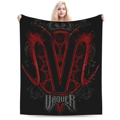 Stephanie Vaquer Wrestler Merch Blanket Soft Velvet  Throw Blanket Relax Bedspread