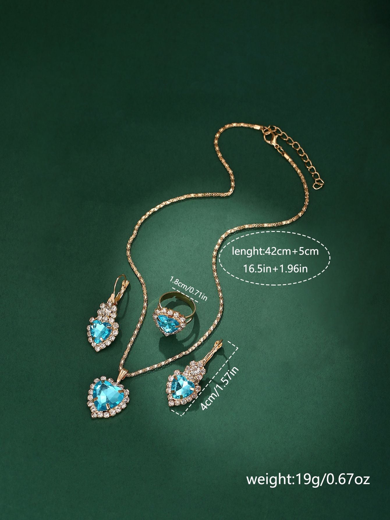 5PCS Wo5PCS Women's Love Set Diamond Dial Fashion men's Love Set Diamond Dial Fashion Versatile Alloy Case Pointer Leather Watch