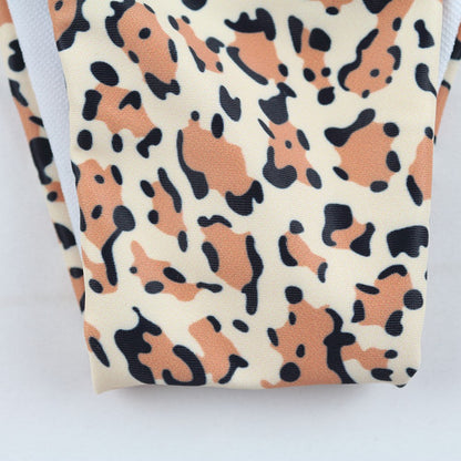 Sexy Two Pieces Bikinis 2026 Swimsuit For Women Leopard Swimwear Brazilian Bikini Set Biquini Female Sport Swimuits Beachwear