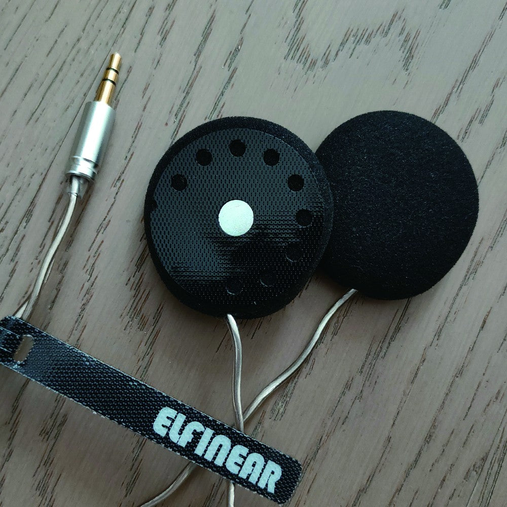 ELFINEAR Helmet Speakers Compatible With RESO/CARDO/ASMAX Devices Compatible with All 3.5mm Communicators