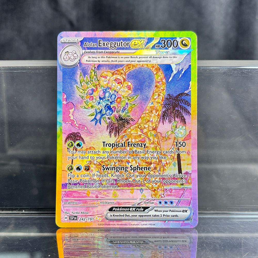 Coleção de Cartas PTCG Holográficas Charizard Pikachu Mew EX Cartas Avulsas PKM Foil Gengar VMAX Skyridge (SK)