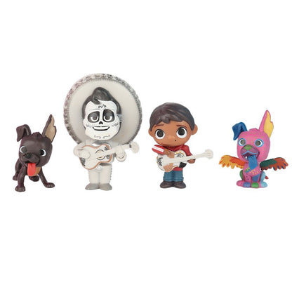 8 pçs/conjunto Filme Pixars COCO Bonecos de Ação Brinquedos Mini Desenho Animado Bonito Anime Brinquedos Modelo Crianças Para se divertir Presentes de Aniversário Decoração de Mesa