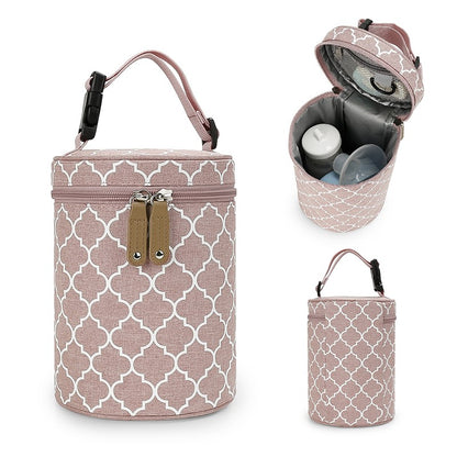 Portable Hanging Baby Bottle Warmer Bag Holder Travel Carrier Breastmilk Storage Tote Newborn Infant Feeding Cooler Thermal Bag