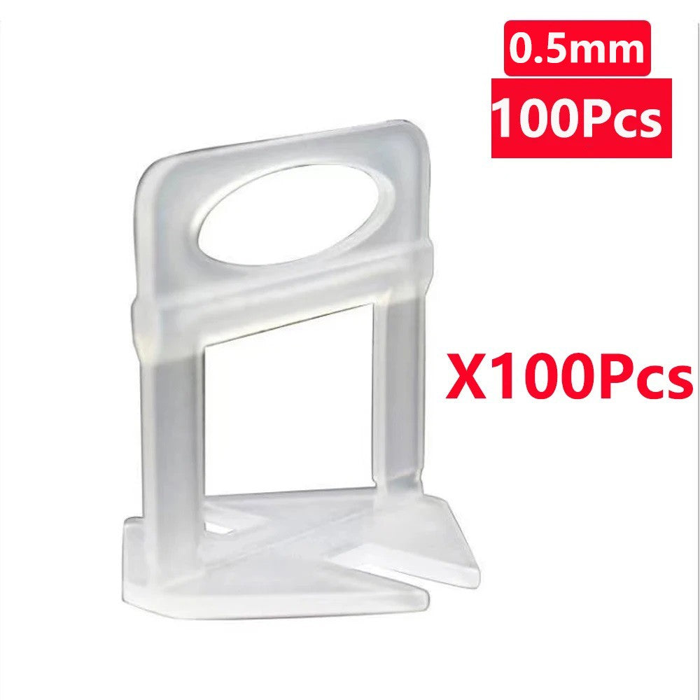 Sistema de Nivelamento de Azulejos Cunhas de Nivelamento Espaçadores de Alinhamento Nivelador Localizador de Espaçadores de Nível para Ajuste de Azulejos em Pisos e Paredes