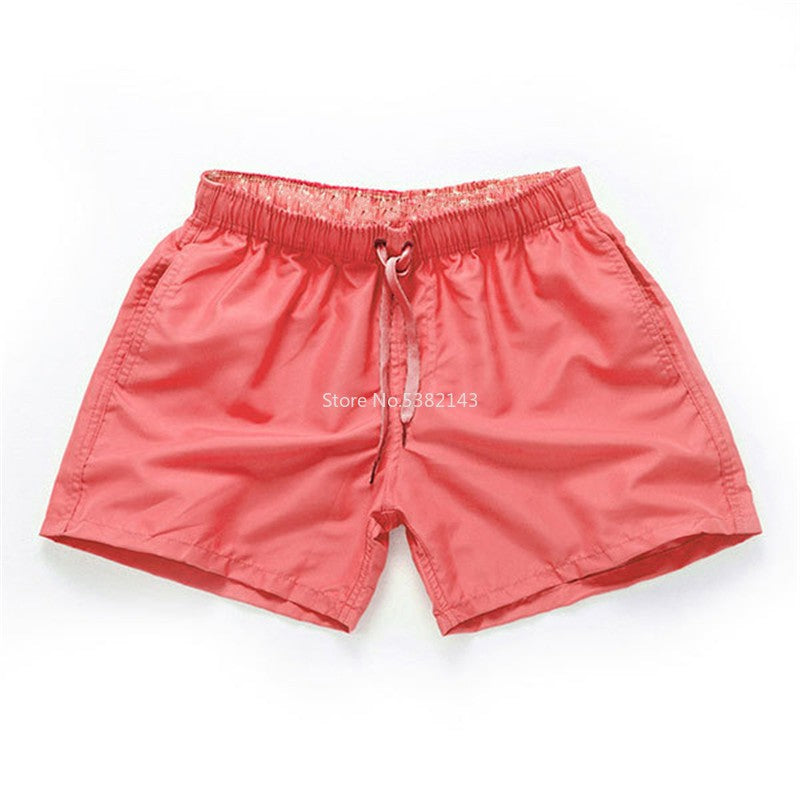 Breathable Quick Dry Men's Casual Beach Shorts Summer Swimming Trunks Adjustable