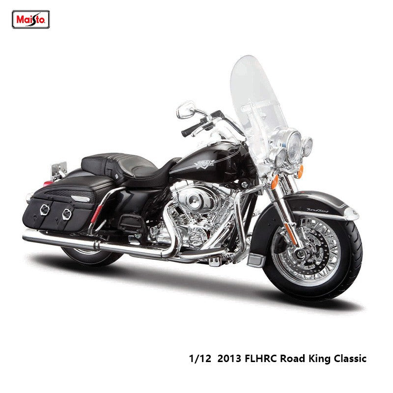 Maisto 1:12 Vários estilos para escolher motocicleta Harley 2013 FLHTK GLIDE Veículos Die Cast Motocicleta Colecionável Modelo de Brinquedo