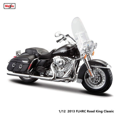 Maisto 1:12 Vários estilos para escolher motocicleta Harley 2013 FLHTK GLIDE Veículos Die Cast Motocicleta Colecionável Modelo de Brinquedo