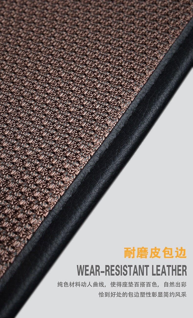 1pc Seat Cushion Protector Pad  Ice Silk Seat Cushion Pad Breathable Four Seasons Automobiles Covers For Most Car Universally