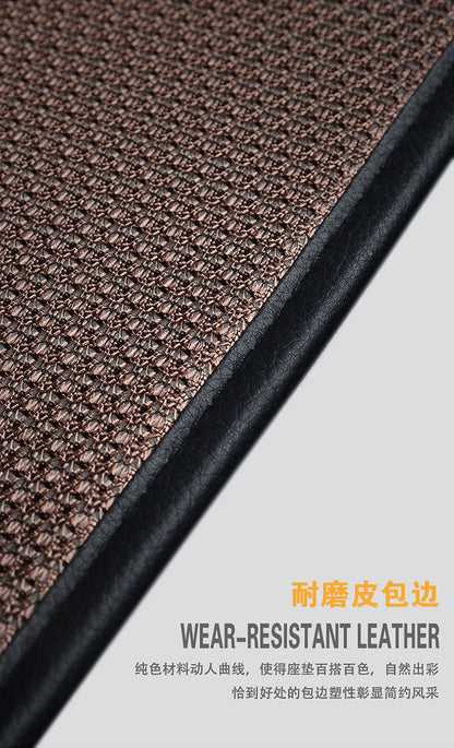 1pc Seat Cushion Protector Pad  Ice Silk Seat Cushion Pad Breathable Four Seasons Automobiles Covers For Most Car Universally
