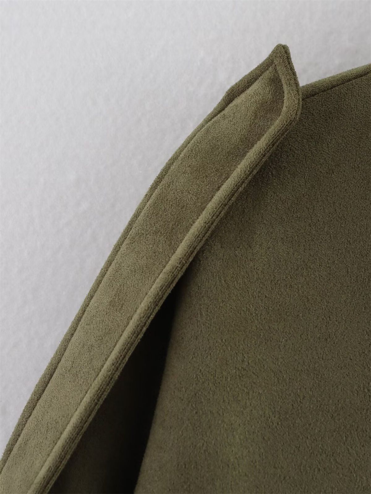 Women Lapel Zipper Solid Jacket Long Sleeve Autumn Winter Fashion Bomber Coat 2025 New In Retro Street Coats Lady Casual Jackets