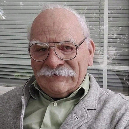 Realistic Bald Old Man Mask Breaking Bad Walter White Mask Heisenberg Latex Mask Adult Cosplay Party Masquerade Props