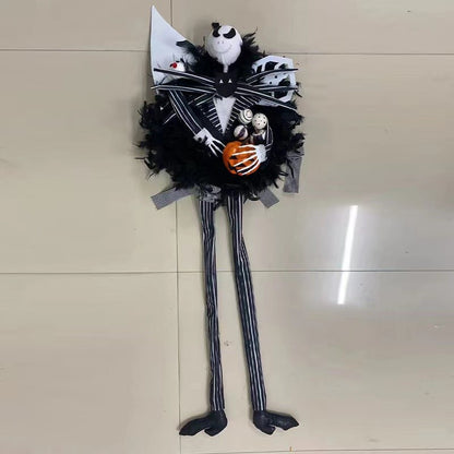 90cm Disney The Nightmare Before Christmas Model Dolls Figurines Pumpkin King Jack Skellington Ornaments Halloween Easter Toy