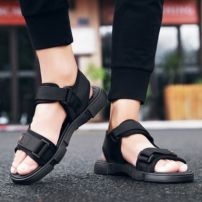 YRZL 2025 Men Sandals Comfortable Lightweight Indoor Outdoor House Shoes Men Anti-Skid Beach Sandals for Men summer footwear