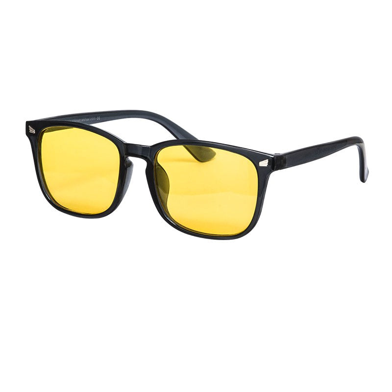 Men’s glasses blue light blocking computer glasses Orange Yellow clear lenses glasses light blue Eyeglasses 3 blocking rate