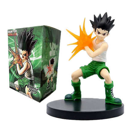 Anime Hunter x Hunter figuras de juguete 11-14cm Gon Freecss Alluka Zoldyck figura de acción Chrollo Lucilfer/Kurapika PVC model