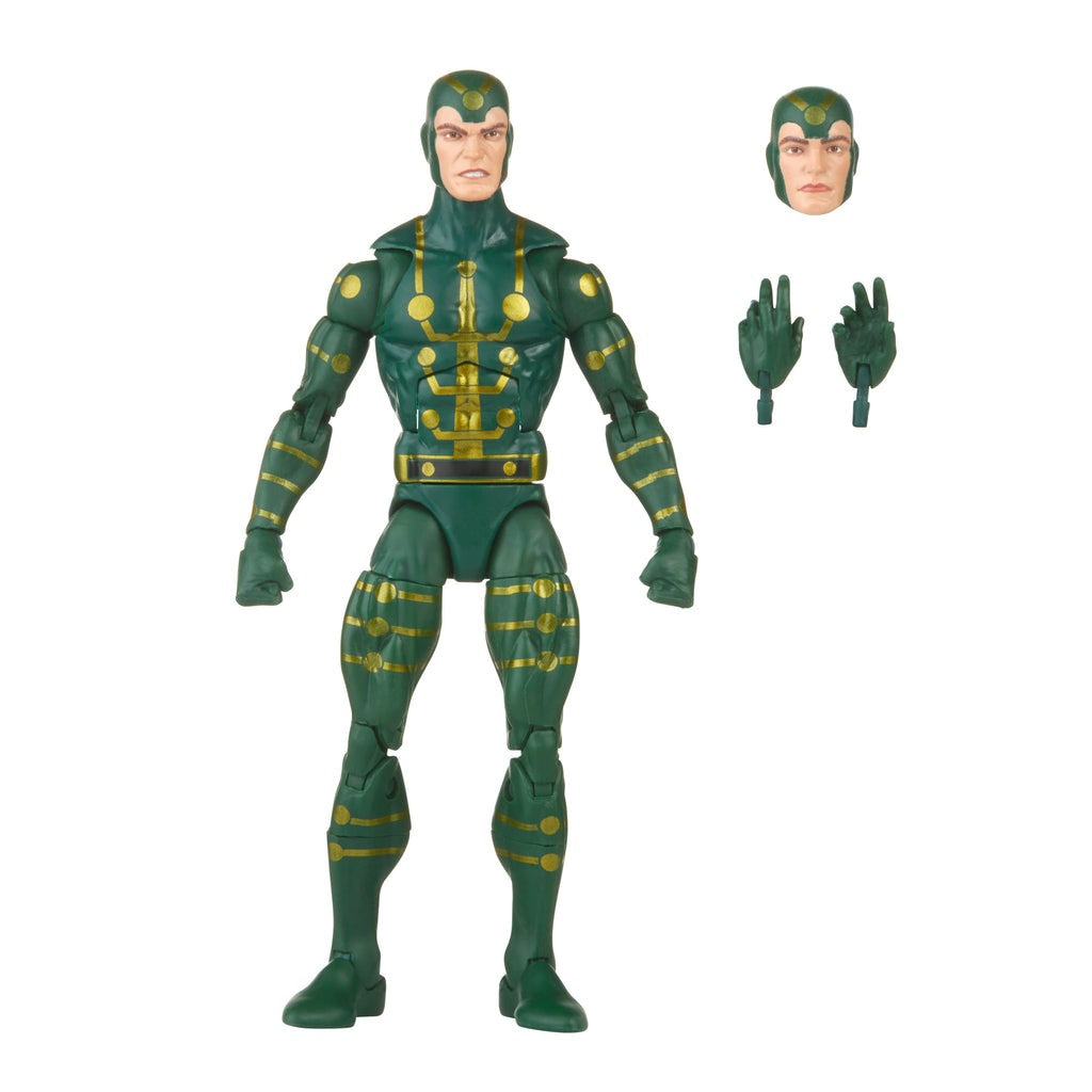 Boneco de Ação Marvel Legends Retro Wolverine Espiral Avalanche Longshot Dark Phoenix Multiple Man 6"