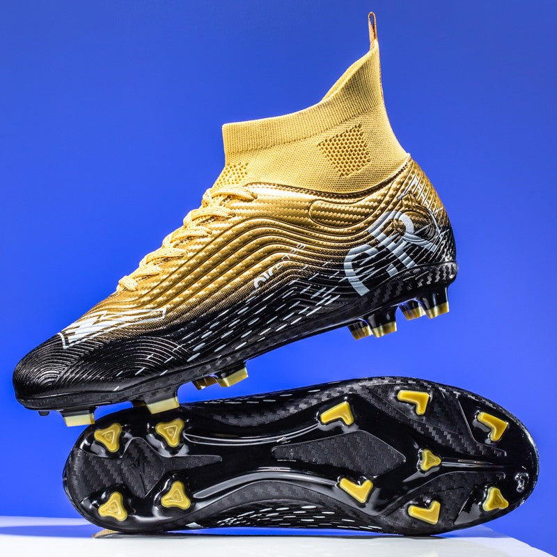 New Men Training Football Boots Ultralight Breathable Professional Soccer Shoes Soft Sport Unisex Grass Cleats Match Sneakers